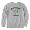 Hot Sale 🎉 Life Is Good® Heather Gray 'Hard To Handle' Long-Sleeve Tee - Toddler ✨