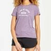 Deals ❤️ Life Is Good® Purple Haze 'Life Is Good' Active Crewneck Tee - 👩 Women 🤩