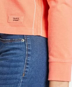 Outlet 🎉 Life Is Good® Mango Orange 'Do What You Love' Boxy Long-Sleeve Tee - 👩 Women 🛒 -Life Is Good®-shop zu103988572 alt 4 tm1647976514