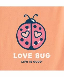 Promo 🌟 Life Is Good® Canyon Orange Crusher Crewneck Tee - Kids ❤️ -Life Is Good®-shop zu104087208 alt 1 tm1660256244