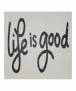 Best reviews of 😀 Sara's Signs Vanilla 'Life Is Good' Wood Wall Art ⌛