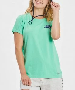 Best Pirce 🛒 Life Is Good® Spearmint Green Jackie Water Ski Crusher Tee - 👩 Women 💯 -Life Is Good®-shop zu107088906 alt 2 tm1658318919