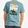 Outlet 🤩 Life Is Good® Smoky Blue Sunset Rider Men Tee - Men 🔥