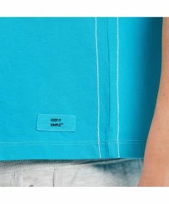 Discount 🥰 Life Is Good® Island Blue 'Adventure Makes Me Happy' Short-Sleeve Boxy Tee - 👩 Women & Plus 🔔 -Life Is Good®-shop zu107089143 alt 4 tm1658251437