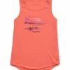 Hot Sale 🔔 Life Is Good® Mango Orange 'Happy Hour' Sunset Kayak Hi-Low Tank - 👩 Women & Plus 👏
