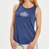Wholesale ✔️ Life Is Good® Darkest Blue Cationic Active 'Namaste Positive' Racerback Tank - 👩 Women & Plus ⌛