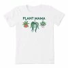 Cheapest ❤️ Life Is Good® Cloud White 'Plant Mama' Crusher Crewneck Tee - Plus 💯