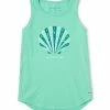 Promo 😀 Life Is Good® Spearmint Green 'Life Is Good' Geo Shell Crusher Hi-Low Tank - 👩 Women 🤩