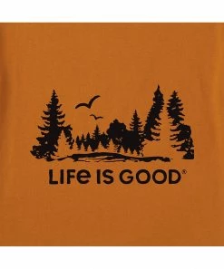 Best reviews of 🥰 Life Is Good® Coffee Brown Bison Landscape Tee - Men 😍 -Life Is Good®-shop zu107090989 alt 3 tm1658253129