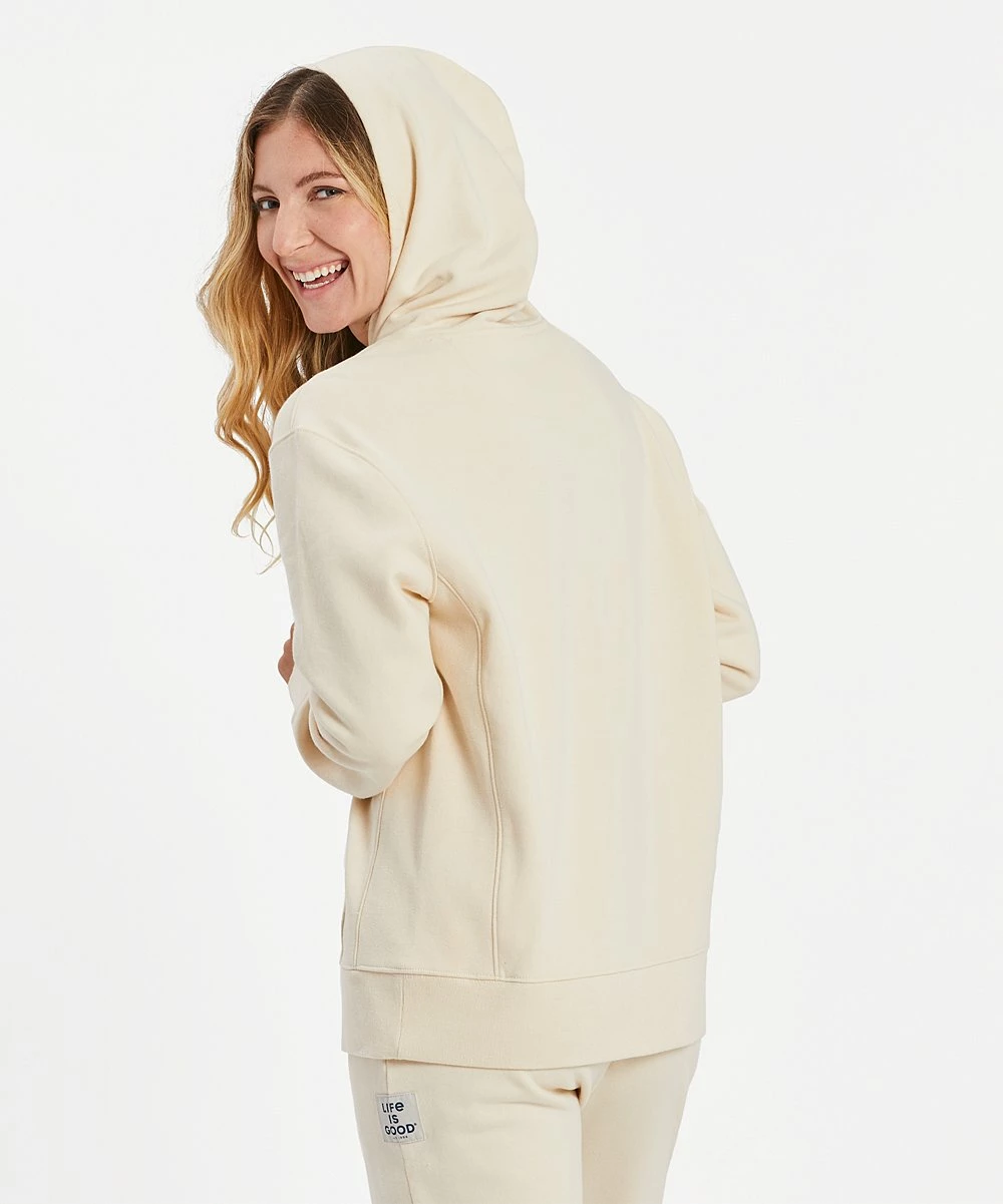 Top 10 👍 Life Is Good® Putty White 'Kindness' Simply True Hoodie - 👩 Women 🌟 2 Top 10 👍 Life Is Good® Putty White 'Kindness' Simply True Hoodie - 👩 Women 🌟 - Image 2