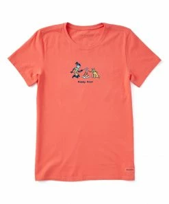 Top 10 😍 Life Is Good® Mango Orange Jackie 'Happy Hour' Crusher Tee - 👩 Women & Plus 🔔