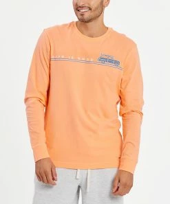 Outlet 😍 Life Is Good® Canyon Orange 'Take Me To The Ocean' Long-Sleeve Tee - Men 🔔 7 Outlet 😍 Life Is Good® Canyon Orange 'Take Me To The Ocean' Long-Sleeve Tee - Men 🔔 -Life Is Good®-shop zu107096812 alt 2 tm1658318634