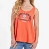 Deals 👏 Life Is Good® Mango Orange Textured 'Life Is Good' Daisy Tank - 👩 Women & Plus ✨