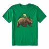 Deals 🎁 Life Is Good® Kelly Green 'Life Is Good' Bearscape Crusher Crewneck Tee - Men ⭐