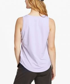 Best Pirce ⌛ Life Is Good® Lilac Purple Cationic Active Stripes Racerback Tank - 👩 Women ⌛ -Life Is Good®-shop zu107096969 alt 2 tm1658318634