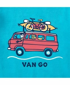 Best reviews of 😀 Life Is Good® Island Blue 'Life Is Good' Crusher Crewneck Tee - 👩 Women & Plus ✨ -Life Is Good®-shop zu107096988 alt 2 tm1658253129