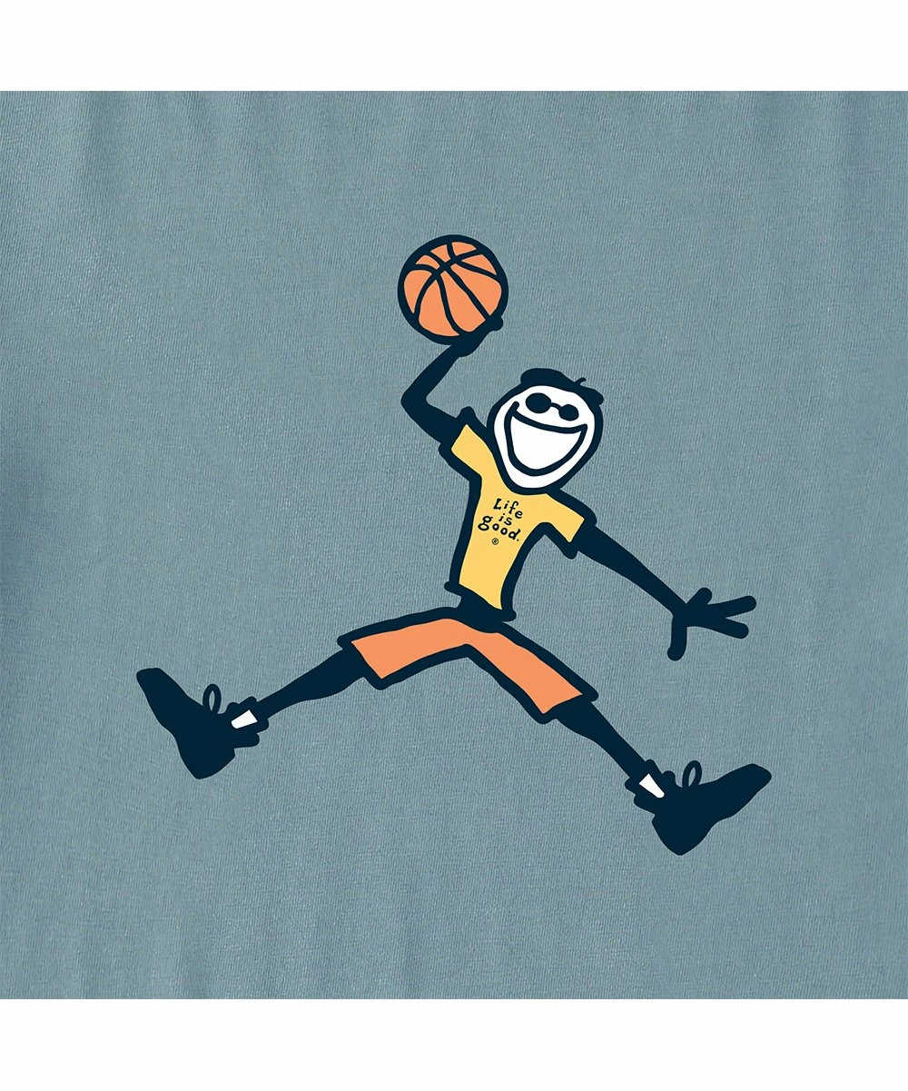 Best deal 🛒 Life Is Good® Smokey Blue Air Jake Tee - Kids 🛒 2 Best deal 🛒 Life Is Good® Smokey Blue Air Jake Tee - Kids 🛒 - Image 2