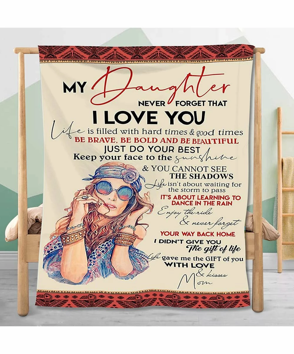 Best Sale 😍 Towelette Tan 'Never Forget That I Love You' Letter Throw 🔥 2 Best Sale 😍 Towelette Tan 'Never Forget That I Love You' Letter Throw 🔥 - Image 2