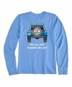 Best Pirce ⌛ Life Is Good® Cornflower Blue 'All Who Wander' Jeep Long-Sleeve Crusher-LITE Tee - Plus 🤩 9 Best Pirce ⌛ Life Is Good® Cornflower Blue 'All Who Wander' Jeep Long-Sleeve Crusher-LITE Tee - Plus 🤩 -Life Is Good®-shop zu107964600 alt 4 tm1660328313