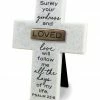 Deals 🧨 'Love' Copper-Accented Cross Décor 🧨
