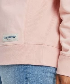 Best reviews of 🌟 Life Is Good® Himalayan Pink 'Be Kind' Long-Sleeve Tee - 👩 Women 👏 -Life Is Good®-shop zu109082129 alt 3 tm1663869014