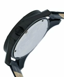 New 😍 Morphic Gunmetal & Charcoal M46 Series Leather-Strap ⌚ Watch 🧨 -Life Is Good®-shop zu35159480 alt 2 tm1451677607