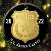Brand new 🛒 Personalized Planet Police Personalized Ornament 🥰