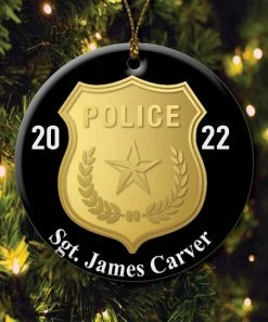 Brand new 🛒 Personalized Planet Police Personalized Ornament 🥰