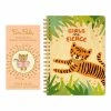 Hot Sale 😍 Night Owl Paper Goods Orange & Green 'Girls Are Fierce' Tiger Journal Set 🧨