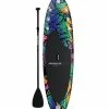 Best Pirce ⭐ Serene Life Green & Blue Rising Flow Stand Up Water Paddle-Board Set 🎁