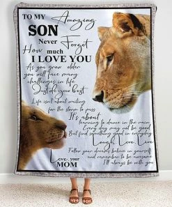 Flash Sale 😉 Shinichistar Black & White 'To My Amazing Son' Throw 🥰