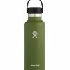 Hot Sale ✔️ Hydro Flask Olive 18-Oz. Standard Mouth Flex Cap Water Bottle ⭐