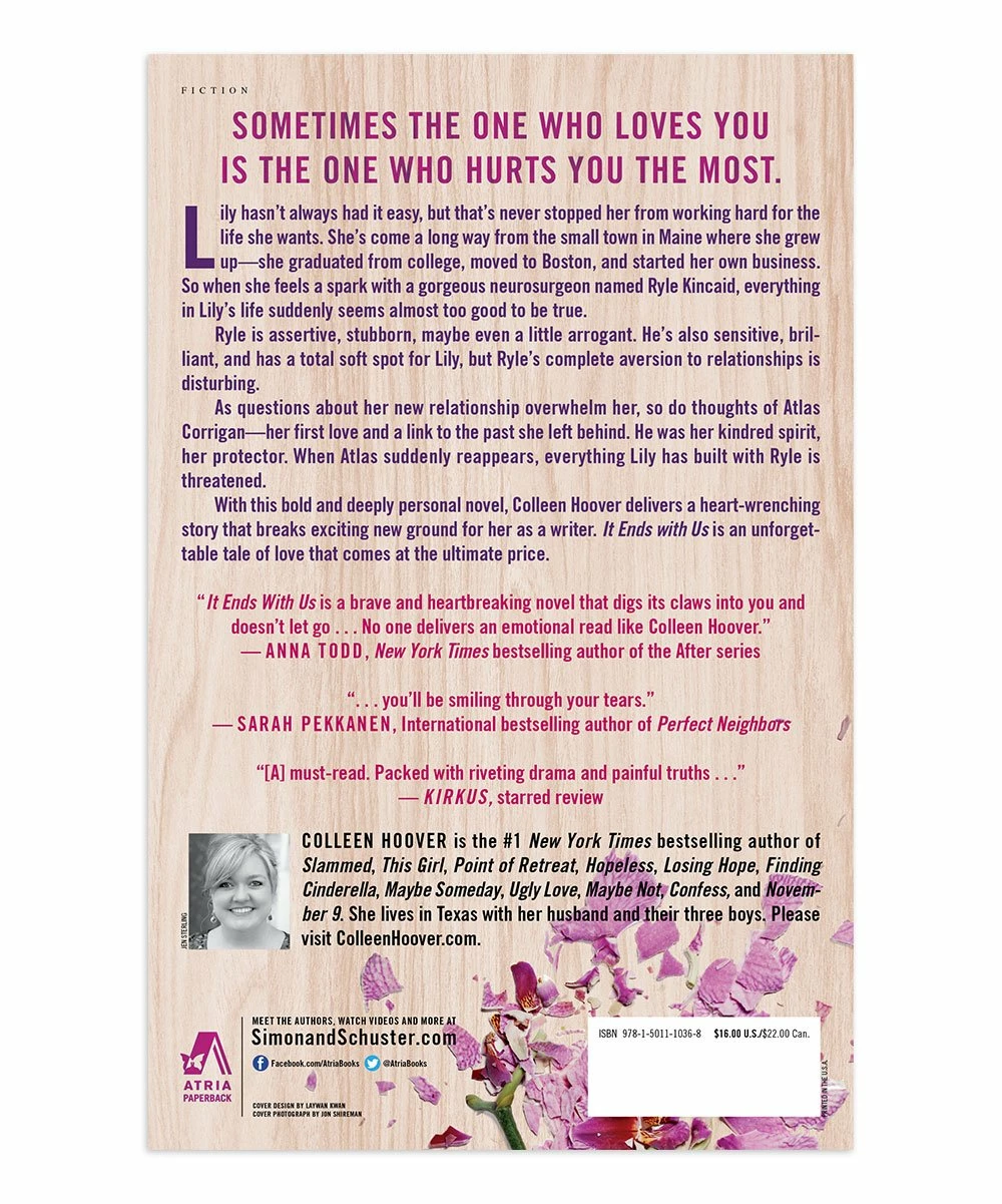 Top 10 😍 Simon & Schuster It Ends With Us Paperback ⭐ 2 Top 10 😍 Simon & Schuster It Ends With Us Paperback ⭐ - Image 2